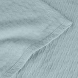 100% Cotton Thermal Blanket – Diamond Weave All-Season, Lightweight & Breathable