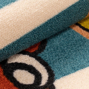 Dinoventure Non-Slip Kids Indoor Washable Area Rug