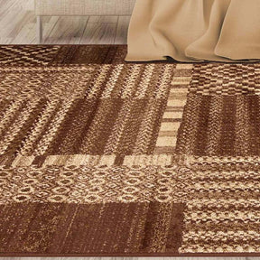Dorset Block Patchwork Indoor Area Rug or Runner Rug