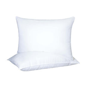 Down Alternative Medium Density Solid Pillows, Set of 2 and 4