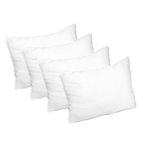 Down Alternative Medium Density Solid Pillows, Set of 2 and 4