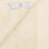 Turkish Cotton Highly Absorbent Solid 6 Piece Towel Set