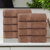 Eco-Friendly Cotton 8 Piece Hand Towel Set