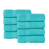 Eco-Friendly Cotton 8 Piece Hand Towel Set