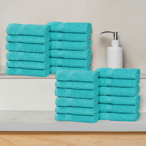 Cotton Face Towel Set 24-Piece - Franklin