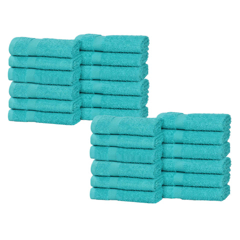 Cotton Face Towel Set 24-Piece - Franklin
