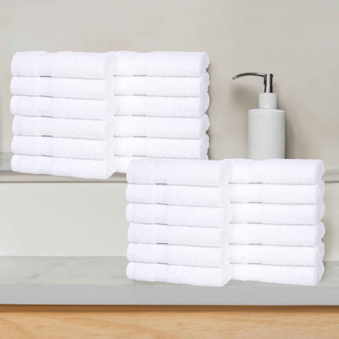 Cotton Face Towel Set 24-Piece - Franklin