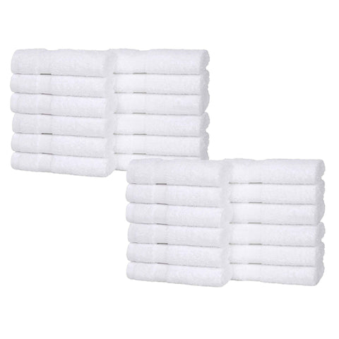 Cotton Face Towel Set 24-Piece - Franklin