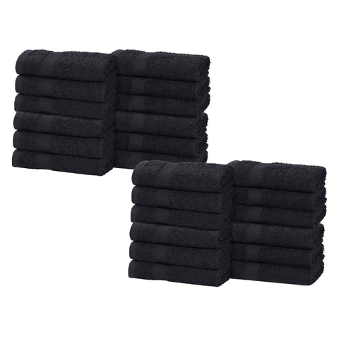 Cotton Face Towel Set 24-Piece - Franklin