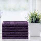 Eco-Friendly Ring Spun Cotton 6 Piece Hand Towel Set