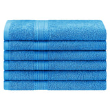 Eco-Friendly Ring Spun Cotton 6 Piece Hand Towel Set
