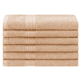 Eco-Friendly Ring Spun Cotton 6 Piece Hand Towel Set