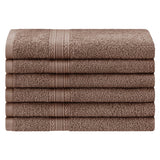 Eco-Friendly Ring Spun Cotton 6 Piece Hand Towel Set