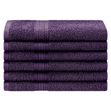 Eco-Friendly Ring Spun Cotton 6 Piece Hand Towel Set