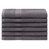 Eco-Friendly Ring Spun Cotton 6 Piece Hand Towel Set