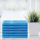 Eco-Friendly Ring Spun Cotton 6 Piece Hand Towel Set
