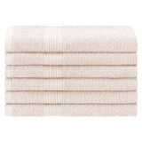 Eco-Friendly Ring Spun Cotton 6 Piece Hand Towel Set