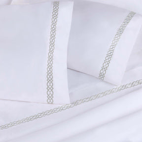 Egyptian Cotton 1000 Thread Count Solid Pillowcase Set