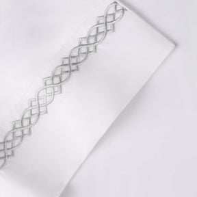 Egyptian Cotton 1000 Thread Count Solid Pillowcase Set