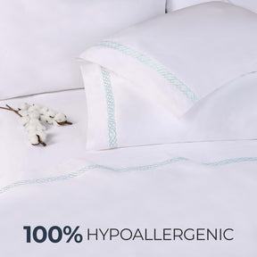 Egyptian Cotton 1000 Thread Count Solid Pillowcase Set