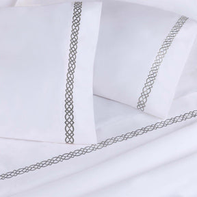 Egyptian Cotton 1000 Thread Count Solid Pillowcase Set
