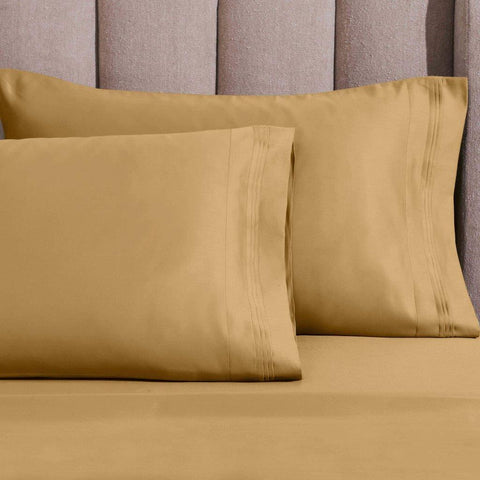 Egyptian Cotton Bed Sheets 1500 Thread Count Sateen Deep Pocket