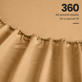 Egyptian Cotton Sheets 1500 Thread Count Set - Sateen, Deep Pocket