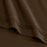 Egyptian Cotton Sateen Sheet Set 1500 Thread Count Mocha