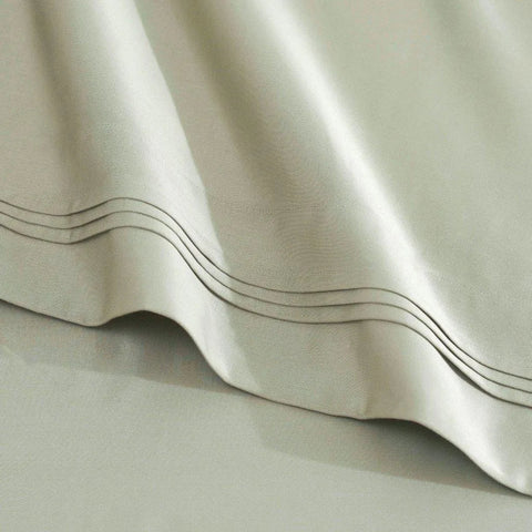 Egyptian Cotton Sateen Sheet Set 1500 Thread Count Sage