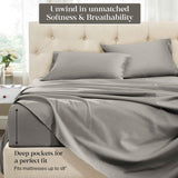 1500 Thread Count Egyptian Cotton Sheets - Deep Pocket, Hotel Quality