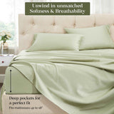 1500 Thread Count Egyptian Cotton Sheets - Deep Pocket, Hotel Quality