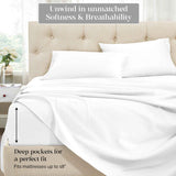 1500 Thread Count Egyptian Cotton Sheets - Deep Pocket, Hotel Quality