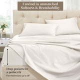 1500 Thread Count Egyptian Cotton Sheets - Deep Pocket, Hotel Quality