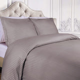 Egyptian Cotton 300 Thread Count Stripe Duvet Cover