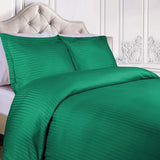 Egyptian Cotton 300 Thread Count Stripe Duvet Cover