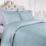 Egyptian Cotton 300 Thread Count Stripe Duvet Cover