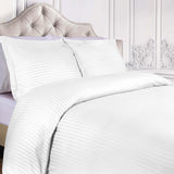 Egyptian Cotton 300 Thread Count Stripe Duvet Cover