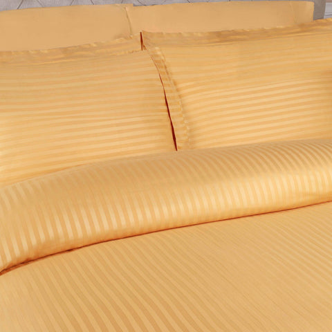 Egyptian Cotton 300 Thread Count Stripe Duvet Cover