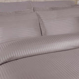 Egyptian Cotton 300 Thread Count Stripe Duvet Cover