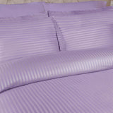 Egyptian Cotton 300 Thread Count Stripe Duvet Cover