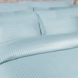 Egyptian Cotton 300 Thread Count Stripe Duvet Cover