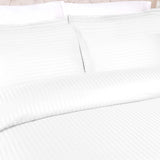 Egyptian Cotton 300 Thread Count Stripe Duvet Cover