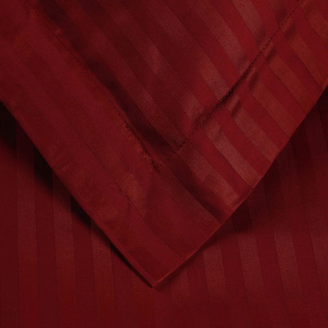Egyptian Cotton 300 Thread Count Stripe Duvet Cover