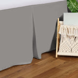 Egyptian Cotton 300 Thread Count Solid Bed Skirt