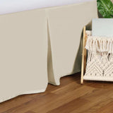 Egyptian Cotton 300 Thread Count Solid Bed Skirt