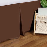 Egyptian Cotton 300 Thread Count Solid Bed Skirt