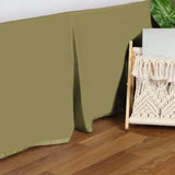 Egyptian Cotton 300 Thread Count Solid Bed Skirt