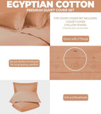 300 Thread Count Egyptian Cotton Solid Duvet Cover
