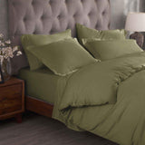 300 Thread Count Egyptian Cotton Solid Duvet Cover
