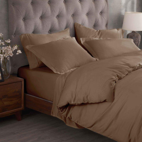 300 Thread Count Egyptian Cotton Solid Duvet Cover